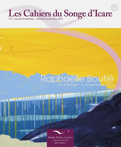 <b>Les Cahiers du Songe d’Icare </b><br>Raphaëlle Boutié