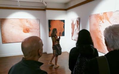 Exposition de Bertille de Baudinière à la fondation des Etats-Unis
